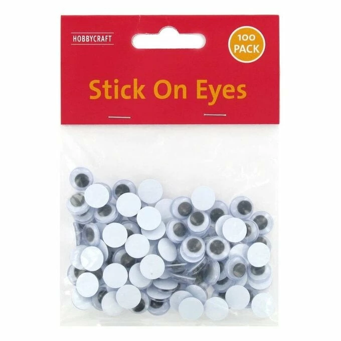 Flash Sale 🤩 Hobbycraft Easy Glue Eyes 9mm 100 Pack 😀 2 Flash Sale 🤩 Hobbycraft Easy Glue Eyes 9mm 100 Pack 😀 - Image 2