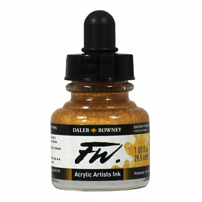 Deals ✔️ Daler-Rowney Gold (Imit) FW Artists Ink 29.5ml 🔔 1 Deals ✔️ Daler-Rowney Gold (Imit) FW Artists Ink 29.5ml 🔔