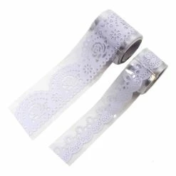 Promo π Hobbycraft White Adhesive Border Rolls 2 Pack π