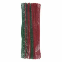 Flash Sale 👏 Hobbycraft 🎄 Christmas Pipe Cleaners 100 Pack 🔔