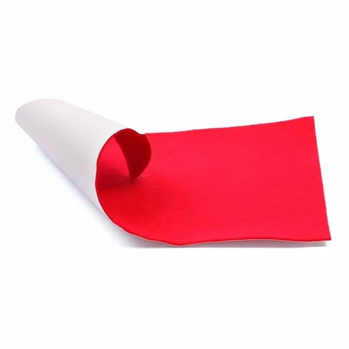 Best deal ๐ Hobbycraft Red Self-Adhesive Felt Sheet A4 ๐ฅ 1 Best deal ๐ Hobbycraft Red Self-Adhesive Felt Sheet A4 ๐ฅ