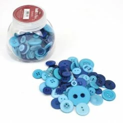 Best deal 😍 Hobbycraft Button Jar Blue 😍 -Hobbycraft Shop 585404 1000 5 hobbycraft button jar blue