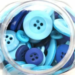 Best deal 😍 Hobbycraft Button Jar Blue 😍 -Hobbycraft Shop 585404 1000 8 hobbycraft button jar blue