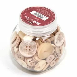 Buy 🥰 Hobbycraft Button Jar Natural 👍 -Hobbycraft Shop 585413 1000 3 hobbycraft button jar natural