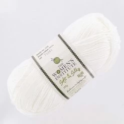 Cheapest 🥰 The WI 👩 Women's Institute White Soft And Silky 4 Ply Yarn 100g 🎉 -Hobbycraft Shop 593041 1000 3 womens institute white soft and silky 4 ply yarn 100g