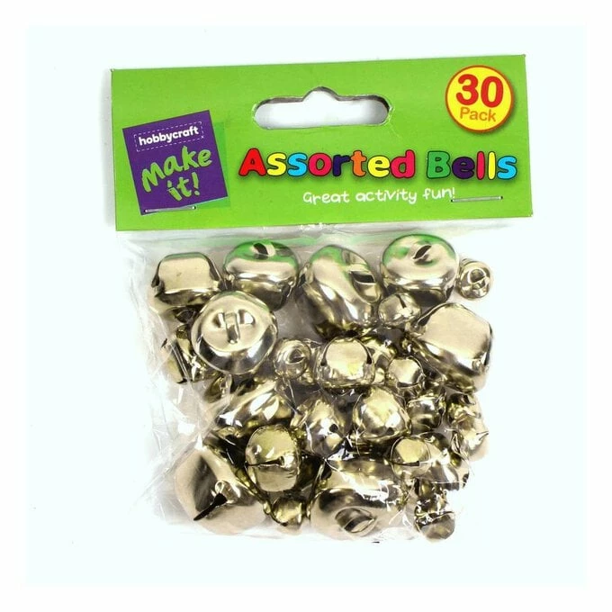 Discount 🥰 Hobbycraft Gold Jingle Bells 30 Pack 😍 2 Discount 🥰 Hobbycraft Gold Jingle Bells 30 Pack 😍 - Image 2