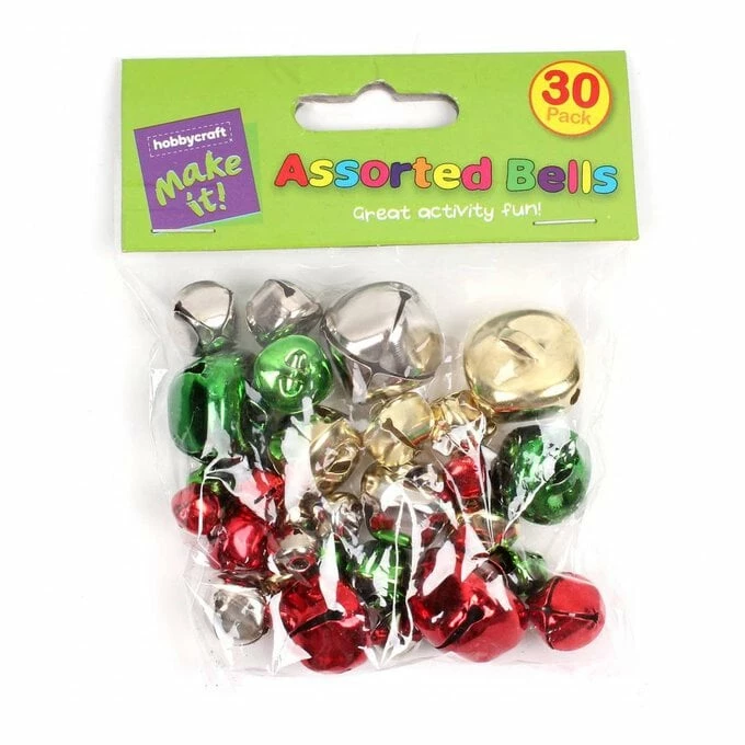 Top 10 🔔 Hobbycraft Multi-Coloured Jingle Bells 30 Pack ✨ 2 Top 10 🔔 Hobbycraft Multi-Coloured Jingle Bells 30 Pack ✨ - Image 2