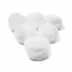 Budget 🔔 Hobbycraft White Pom Poms 5cm 6 Pack 🛒