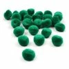 Budget 👍 Hobbycraft Dark Green Pom Poms 2cm 25 Pack 🎉