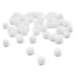 Discount ✔️ Hobbycraft White Pom Poms 7mm 50 Pack 🔥