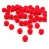 Best Pirce 👏 Hobbycraft Bright Red Pom Poms 7mm 50 Pack 🤩