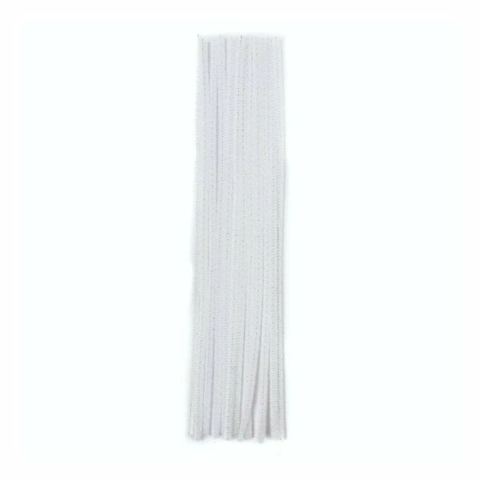 Cheapest 👏 Hobbycraft White Pipe Cleaners 12 Pack ✨ 2 Cheapest 👏 Hobbycraft White Pipe Cleaners 12 Pack ✨ - Image 2