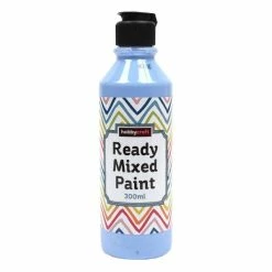 Deals 😀 Hobbycraft Baby Blue Ready Mixed Paint 300ml 🌟