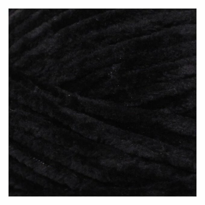Budget 🤩 James C Brett Black Flutterby Chunky Yarn 100g 😀 2 Budget 🤩 James C Brett Black Flutterby Chunky Yarn 100g 😀 - Image 2