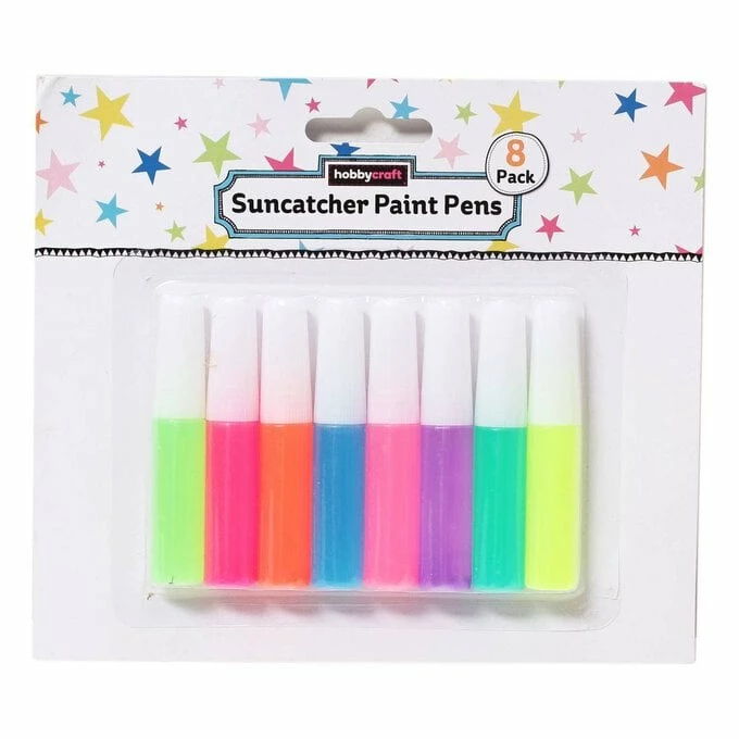 Deals ๐ Hobbycraft Suncatcher Paint Pens 8 Pack ๐ 2 Deals ๐ Hobbycraft Suncatcher Paint Pens 8 Pack ๐ - Image 2