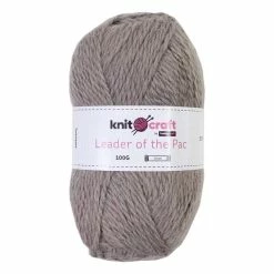Best Sale 🔥 Knitcraft Mink Leader Of The Pac Aran Yarn 100g 🤩