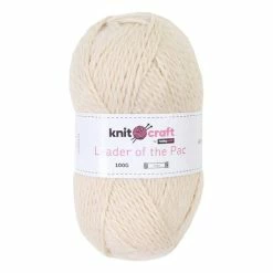 Discount ✨ Knitcraft Cream Leader Of The Pac Aran Yarn 100g 🤩