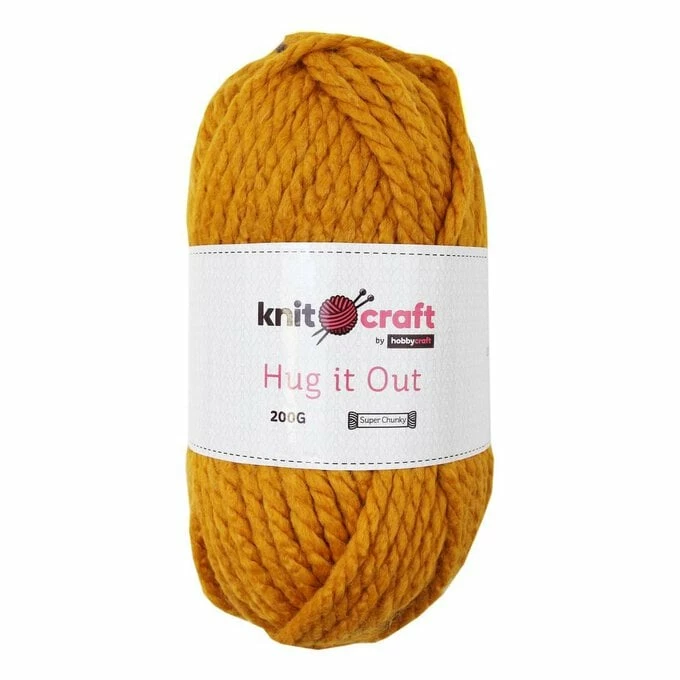 Discount โญ Knitcraft Mustard Hug It Out Yarn 200g ๐ 1 Discount โญ Knitcraft Mustard Hug It Out Yarn 200g ๐