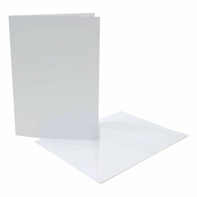 Outlet π Craft UK Craft Essentials White Cards And Envelopes A4 4 Pack π 1 Outlet π Craft UK Craft Essentials White Cards And Envelopes A4 4 Pack π