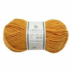 Wholesale 👏 The WI 👩 Women’s Institute Mustard Soft And Chunky Yarn 100g 😍