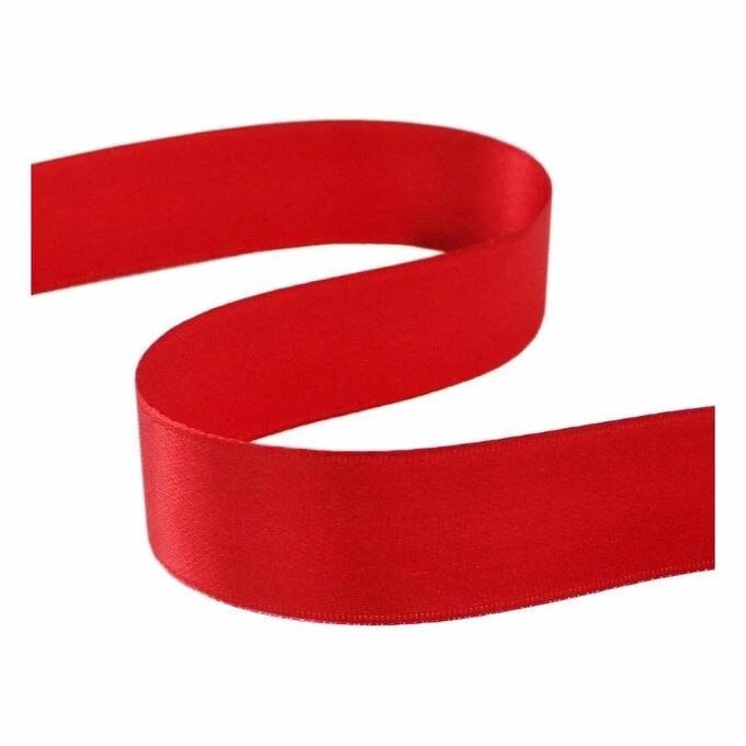 Hot Sale β€οΈ Hobbycraft Red Satin Ribbon 15m X 20mm π 1 Hot Sale β€οΈ Hobbycraft Red Satin Ribbon 15m X 20mm π