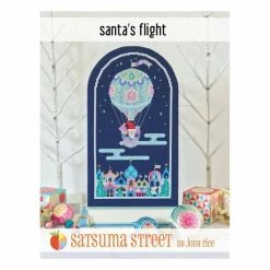 Best Sale π Satsuma Street Santa's Flight Cross Stitch Chart π―