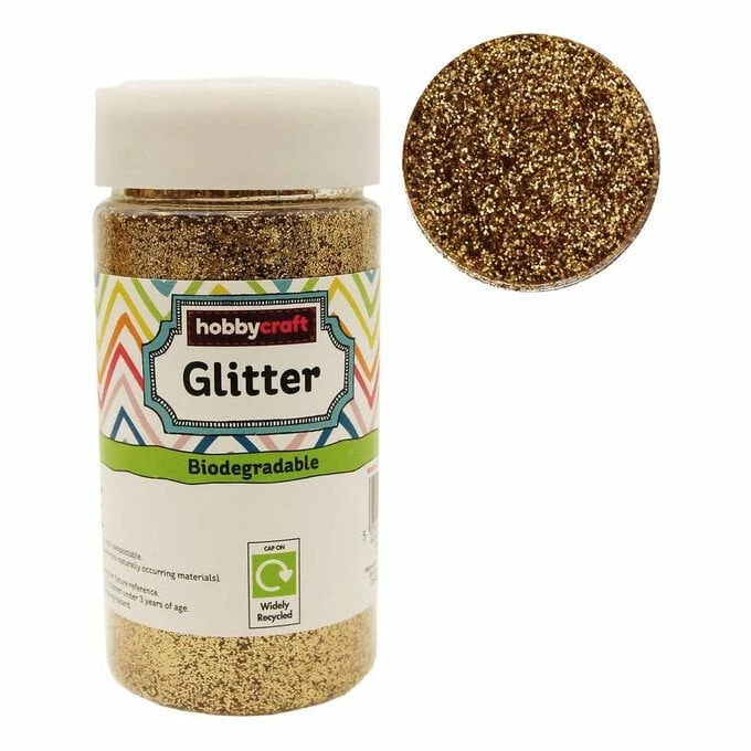 Deals ๐ Hobbycraft Gold Biodegradable Glitter Shaker 250g ๐ 1 Deals ๐ Hobbycraft Gold Biodegradable Glitter Shaker 250g ๐