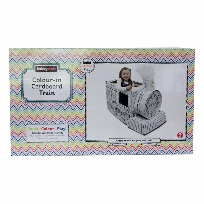 Wholesale π Hobbycraft Colour-In Cardboard Train 102cm π€© 2 Wholesale π Hobbycraft Colour-In Cardboard Train 102cm π€© - Image 2