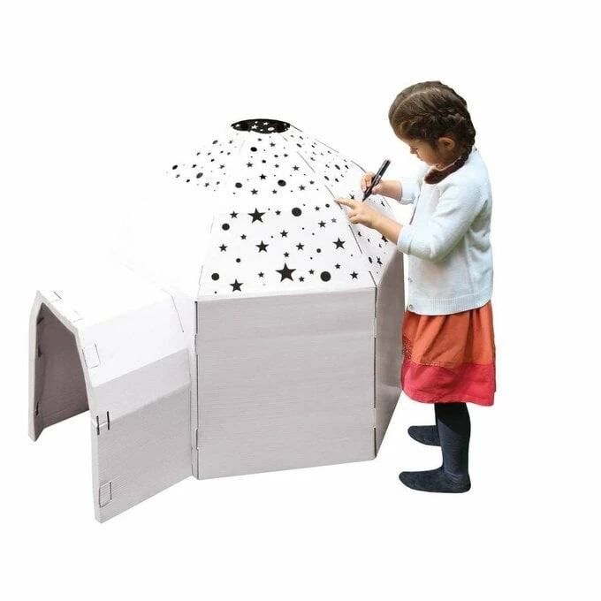 Promo ๐ Hobbycraft Colour In Cardboard Igloo 107cm โญ 1 Promo ๐ Hobbycraft Colour In Cardboard Igloo 107cm โญ