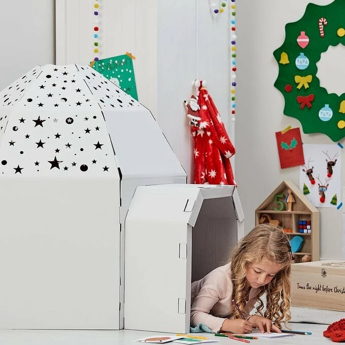 Promo ๐ Hobbycraft Colour In Cardboard Igloo 107cm โญ 4 Promo ๐ Hobbycraft Colour In Cardboard Igloo 107cm โญ - Image 4