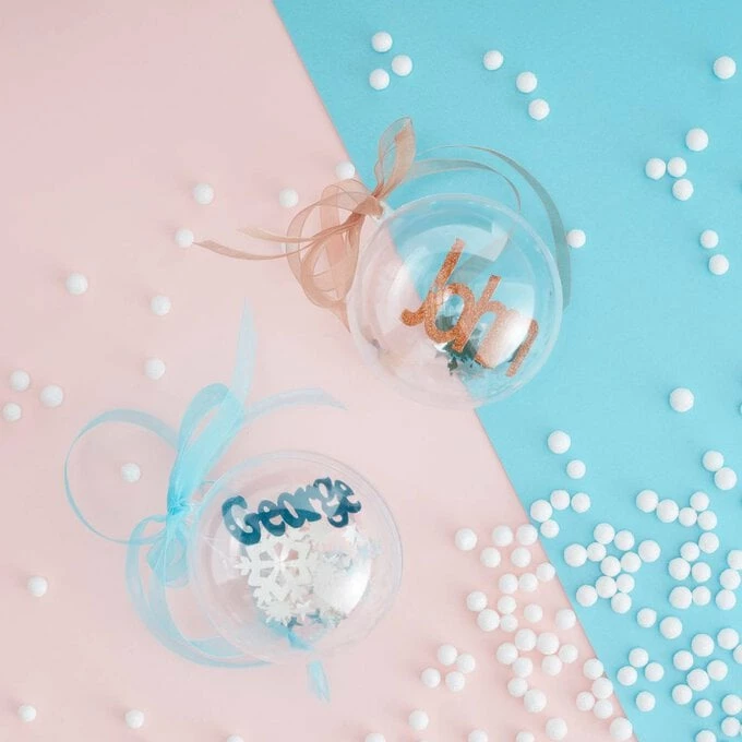 Coupon ✨ Hobbycraft Large Fillable Baubles 8cm 4 Pack 🤩 5 Coupon ✨ Hobbycraft Large Fillable Baubles 8cm 4 Pack 🤩 - Image 5