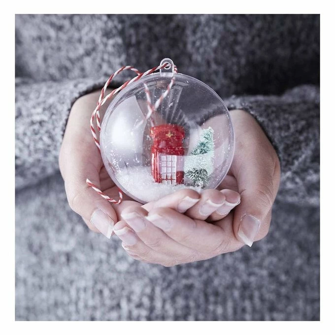 Coupon ✨ Hobbycraft Large Fillable Baubles 8cm 4 Pack 🤩 2 Coupon ✨ Hobbycraft Large Fillable Baubles 8cm 4 Pack 🤩 - Image 2