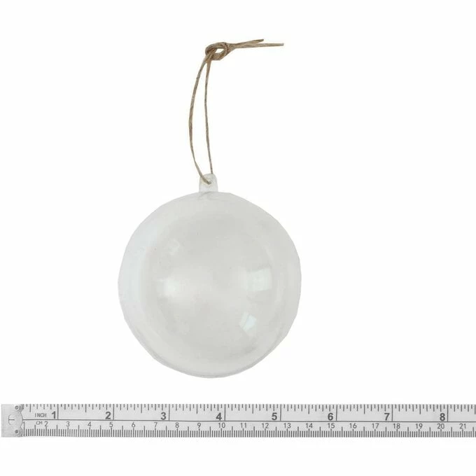 Coupon ✨ Hobbycraft Large Fillable Baubles 8cm 4 Pack 🤩 9 Coupon ✨ Hobbycraft Large Fillable Baubles 8cm 4 Pack 🤩 - Image 9