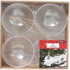 Coupon ✨ Hobbycraft Large Fillable Baubles 8cm 4 Pack 🤩 19 Coupon ✨ Hobbycraft Large Fillable Baubles 8cm 4 Pack 🤩 -Hobbycraft Shop 650082 1000 4 large fillable baubles 8cm 4 pack