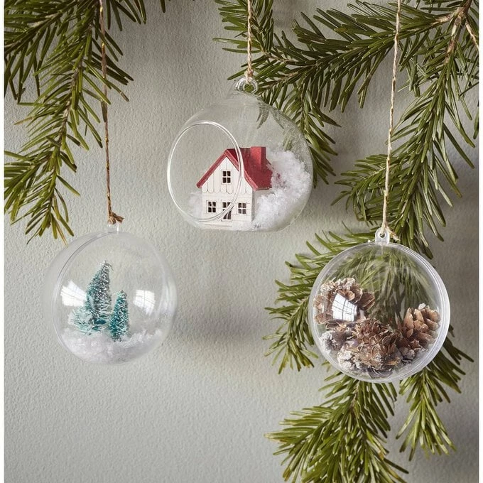 Coupon ✨ Hobbycraft Large Fillable Baubles 8cm 4 Pack 🤩 4 Coupon ✨ Hobbycraft Large Fillable Baubles 8cm 4 Pack 🤩 - Image 4