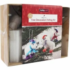 Best Pirce ❤️ Hobbycraft Polar Bear Felting Kit 3 Pack 🛒 -Hobbycraft Shop 650359 1000 4 polar bear felting kit 3 pack