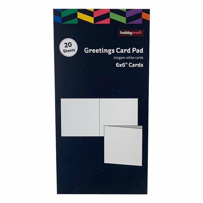 Best Pirce โค๏ธ Hobbycraft White Card Pad 6 X 6 Inches 20 Sheets ๐ 2 Best Pirce โค๏ธ Hobbycraft White Card Pad 6 X 6 Inches 20 Sheets ๐ - Image 2