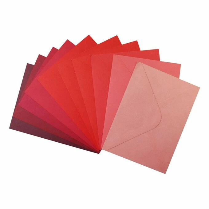 Budget 🔥 Hobbycraft Red Cards And Envelopes 5 X 7 Inches 20 Pack 🥰 2 Budget 🔥 Hobbycraft Red Cards And Envelopes 5 X 7 Inches 20 Pack 🥰 - Image 2