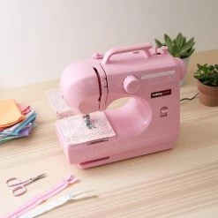 Outlet 🔔 Hobbycraft Dusky Pink Midi Sewing Machine 🛒 -Hobbycraft Shop 650694 1000 6 hobbycraft dusky pink midi sewing machine