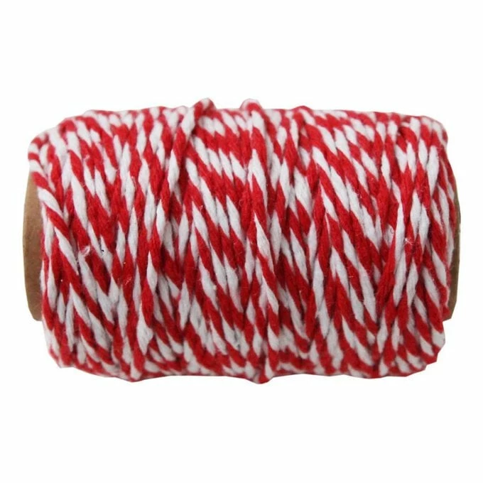 New β¨ Hobbycraft Red And White Twine 27m π 2 New β¨ Hobbycraft Red And White Twine 27m π - Image 2