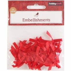 Flash Sale 🧨 Hobbycraft Red Mini Bows 25 Pack 👏 -Hobbycraft Shop 653029 1000 3 red mini bows 25 pack