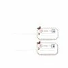 Buy 🎉 Hobbycraft White ❄ Christmas Tag Card Toppers 2 Pack ⌛