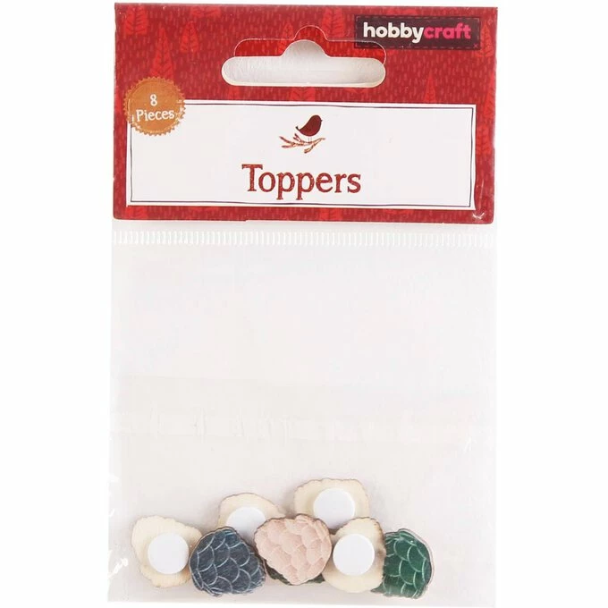 Best deal π Hobbycraft Pinecone Wooden Toppers 8 Pack π 4 Best deal π Hobbycraft Pinecone Wooden Toppers 8 Pack π - Image 4