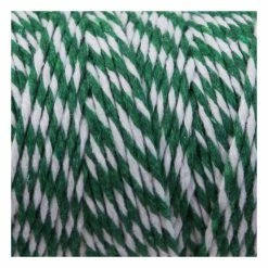 Alternative view of Hot Sale 🥰 Hobbycraft Green And White Cotton Twine 100m 😍
