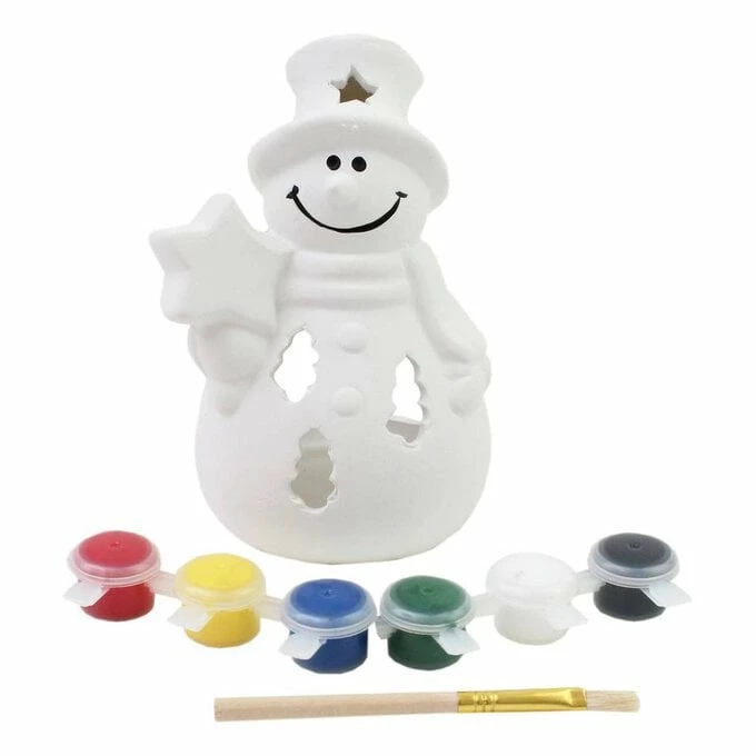 Best deal 𧨠Hobbycraft Paint Your Own Ceramic Snowman Tealight Holder βοΈ 1 Best deal 𧨠Hobbycraft Paint Your Own Ceramic Snowman Tealight Holder βοΈ