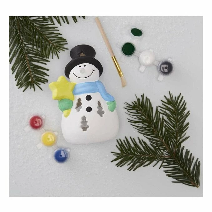 Best deal 𧨠Hobbycraft Paint Your Own Ceramic Snowman Tealight Holder βοΈ 2 Best deal 𧨠Hobbycraft Paint Your Own Ceramic Snowman Tealight Holder βοΈ - Image 2