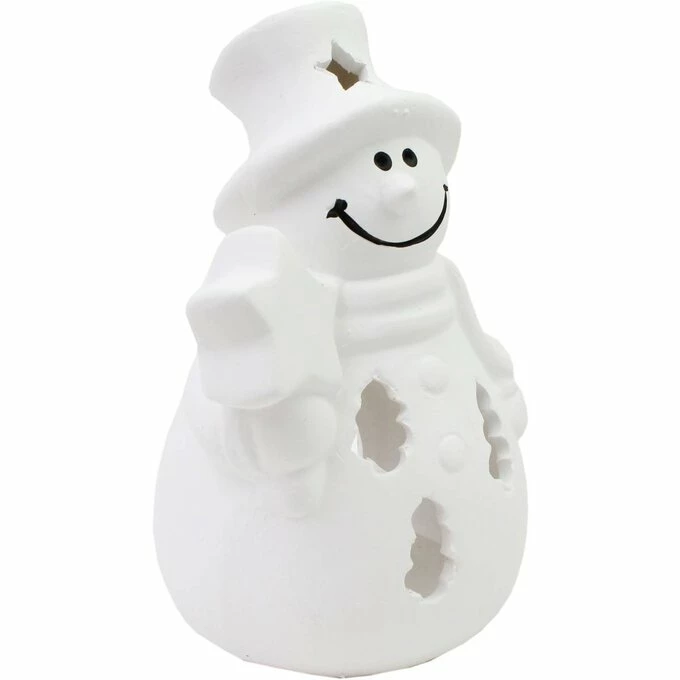 Best deal 𧨠Hobbycraft Paint Your Own Ceramic Snowman Tealight Holder βοΈ 3 Best deal 𧨠Hobbycraft Paint Your Own Ceramic Snowman Tealight Holder βοΈ - Image 3