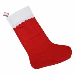 Brand new 😉 Hobbycraft Jumbo Red Felt 🎄 Christmas Stocking 51cm 😀