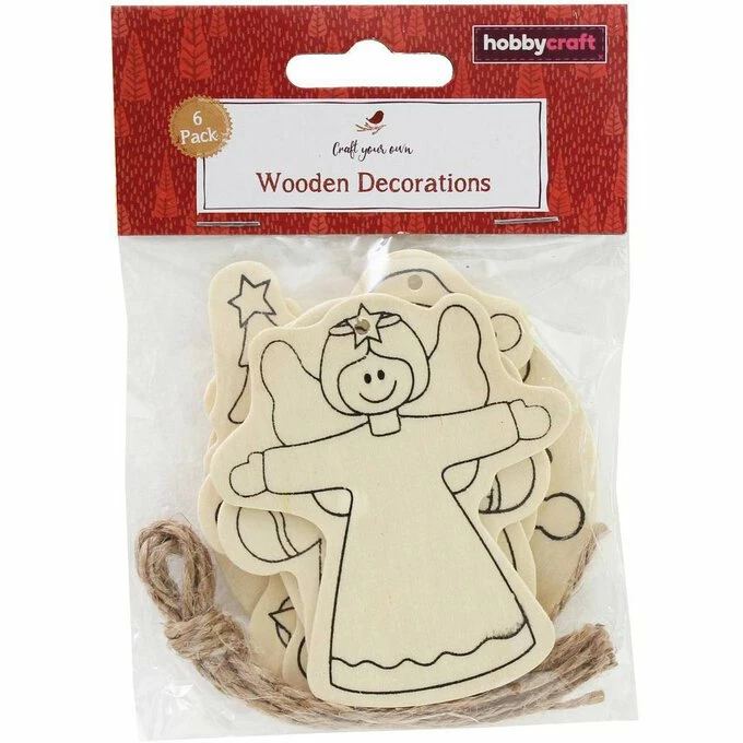 Best deal ๐ Hobbycraft ๐
Christmas Character Hanging Wooden Decorations 6 Pack ๐ 3 Best deal ๐ Hobbycraft ๐
Christmas Character Hanging Wooden Decorations 6 Pack ๐ - Image 3