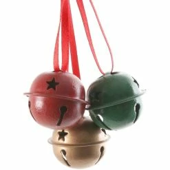 Flash Sale 🔥 Hobbycraft Red Gold And Green 🎅 Christmas Jingle Bells 12 Pack 🎉 -Hobbycraft Shop 653578 1000 3 red gold and green christmas jingle bells 12 pack